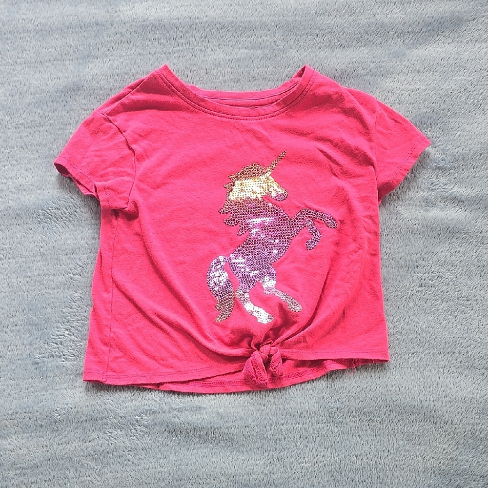 Pink Unicorn Kids T-Shirt